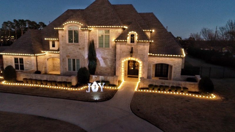Christmas lights Keller