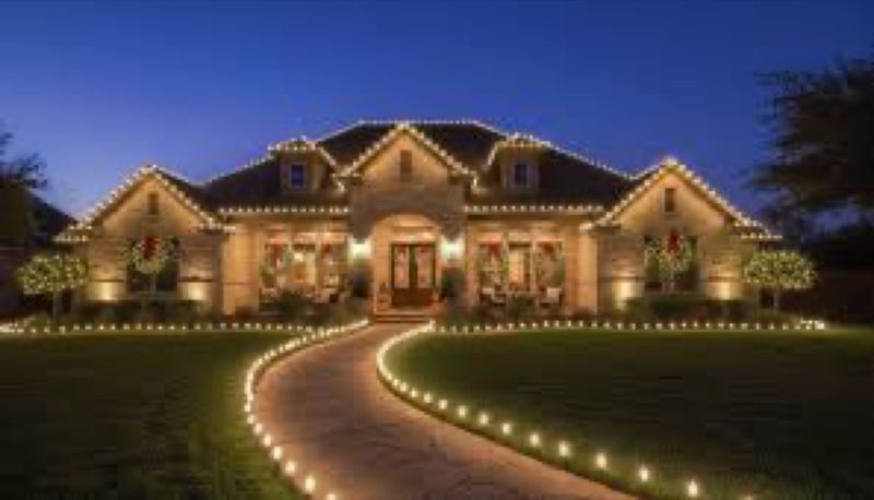 Christmas lights Keller