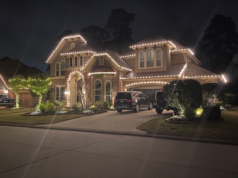 Christmas lights Keller